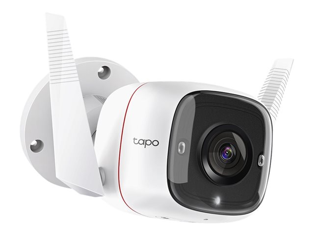 Tapo C310 - Network surveillance camera - outdoor - dustproof / weatherproof - colour (Day&Night) - 3 MP - 2304 x 1296 - 2304p - fixed focal - audio - wireless - Wi-Fi - GbE - H.264 - DC 9 V