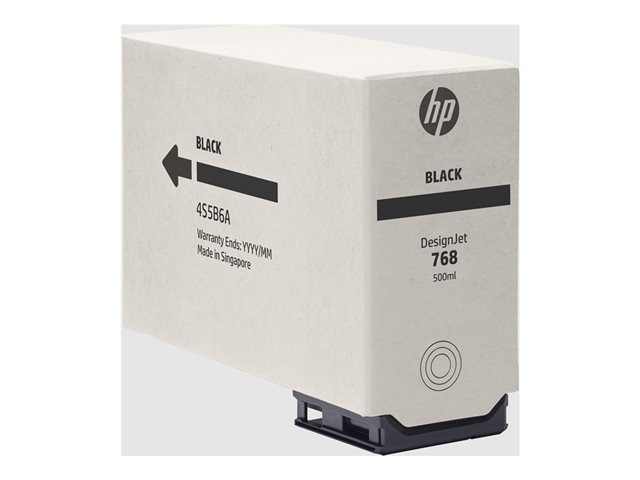 HP 768 - 500 ml - black - original - DesignJet - ink cartridge - for DesignJet XL 3800, 3800 PostScript