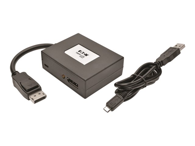 Eaton Tripp Lite Series HDMI over Cat6 Splitter 8-Port - 4K 60 Hz, HDR, 4:4:4, PoC, HDCP 2.2, 230 ft. (70.1 m), TAA - Video/audio extender - over CAT 6 - up to 70.1 m - TAA Compliant - for P/N: B127A-1P0-PH