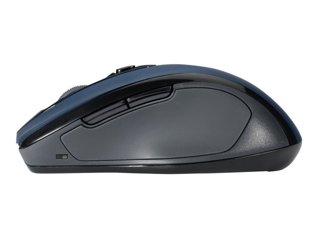 Kensington Pro Fit Mid-Size - Mouse - right-handed - optical - wireless - 2.4 GHz - USB wireless receiver - sapphire blue