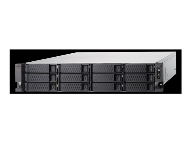 QNAP TS-h1886XU-RP R2 - NAS server - 18 bays - rack-mountable - SATA 6Gb/s - RAID RAID 0, 1, 5, 6, 10, 50, JBOD, 60, RAID TP - RAM 32 GB - 2.5 Gigabit Ethernet / 10 Gigabit Ethernet - iSCSI support - 2U
