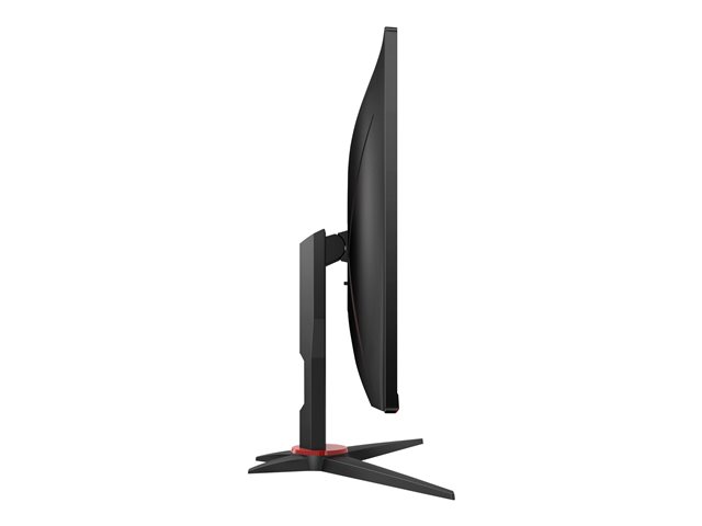 AOC Gaming 24G2SPAE/BK - G2 Series - LED monitor - gaming - 23.8" - 1920 x 1080 Full HD (1080p) @ 165 Hz - IPS - 300 cd/m² - 1000:1 - 1 ms - 2xHDMI, VGA, DisplayPort - speakers - black, red