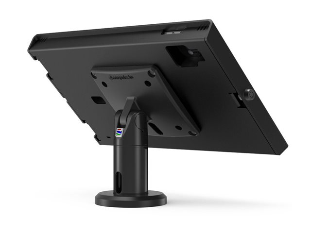 Compulocks iPad Pro M4 11\" (2024), Apex Enclosure Tilting Stand 4\" - Mounting kit (stand, enclosure) - exposed front/back camera and sensors - for tablet - lockable - metal frame - black - screen size: 11\" - for Apple 11-inch iPad Pro (M4)