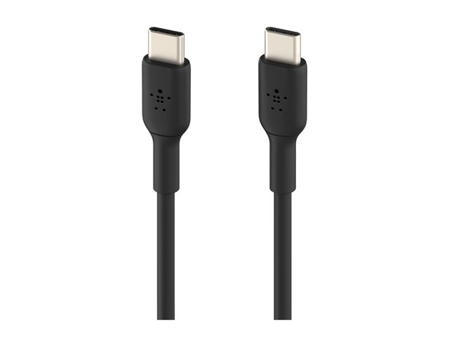 Belkin BoostCharge - USB cable - 24 pin USB-C (M) to 24 pin USB-C (M) - 2 m - black