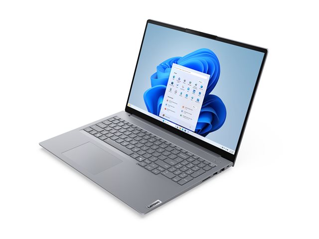 Lenovo ThinkBook 16 G8 IRL 21SH - Intel Core i5 - 13420H / up to 4.6 GHz - Win 11 Pro - UHD Graphics - 16 GB RAM - 512 GB SSD NVMe - 16\" IPS 1920 x 1200 - Wi-Fi 6E, Bluetooth - arctic grey - kbd: Belgium French - with 2 Years Lenovo Depot Support