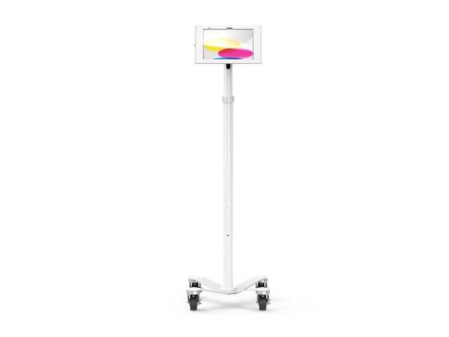 Compulocks Apex - Mounting kit (enclosure, cart stand) - for tablet - medical - high-grade aluminium - white - for Apple iPad A16 Wi-Fi, A16 Wi-Fi + Cellular
