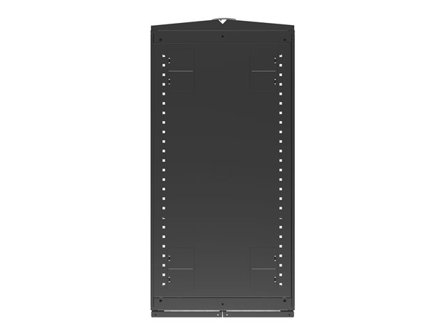 Rack 42U 1998mm (78.6)H x 600mm (23.62)W x 1215mm (47.83)D with Perf. Front Door Perf. Split Rear Doors Black gray shock packaging