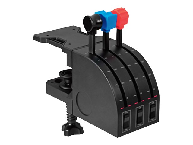 Logitech Flight Yoke System - Yoke and throttle - wired - for PC