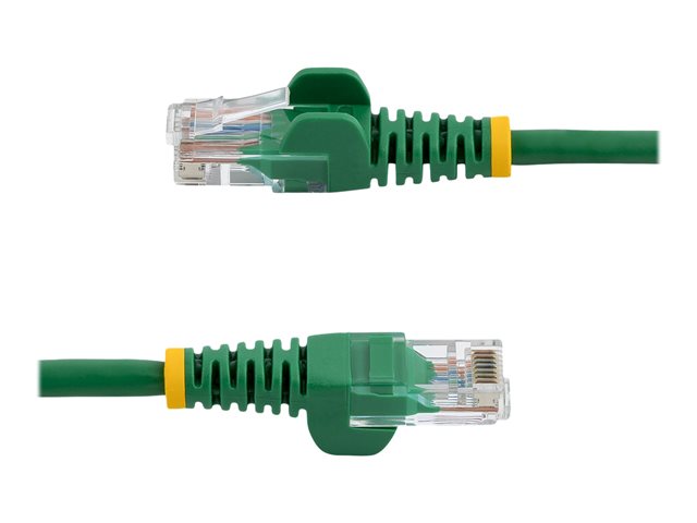 StarTech.com 1m Green Cat5e / Cat 5 Snagless Patch Cable - Patch cable - RJ-45 (M) to RJ-45 (M) - 1 m - UTP - CAT 5e - molded, snagless - green