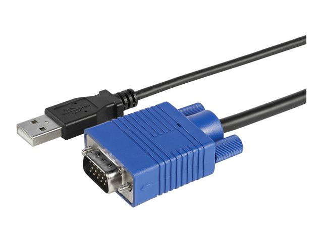 StarTech.com USB Crash Cart Adapter - File Transfer & Video - Portable Server Room Laptop to KVM Console Crash Cart (NOTECONS02) - KVM switch - 1 x KVM port(s) - 1 local user - desktop