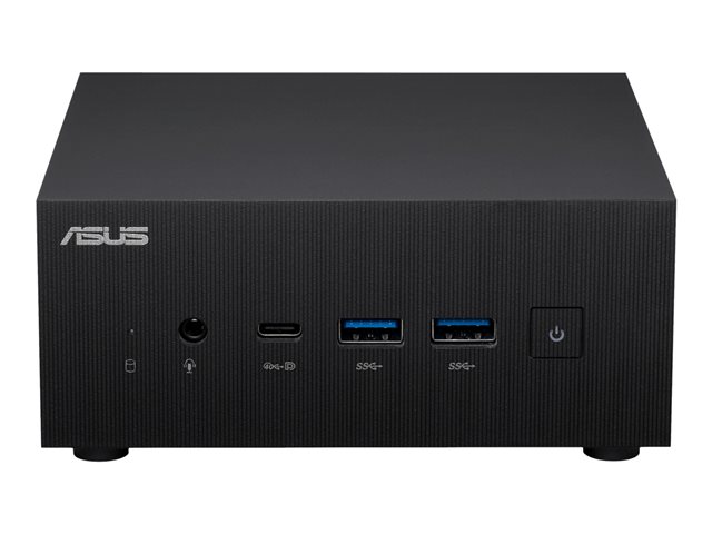 ASUS ExpertCenter PN53 BBR575HD - Barebone - mini PC 1 x Ryzen 5 7535H / up to 4.55 GHz - RAM 0 GB - Radeon 660M - Gigabit Ethernet, 2.5 Gigabit Ethernet, Bluetooth 5.2, IEEE 802.11ax (Wi-Fi 6E) - black
