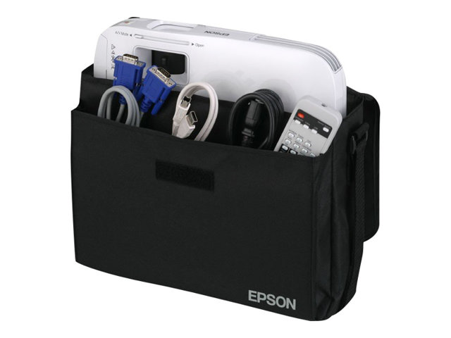 ELPKS63 / Soft Carrying case for projectors smaller then 295x228x77mm for EB-S11 en EB-x11, EB-S11, EB-X14, EB-S02, EB-W12