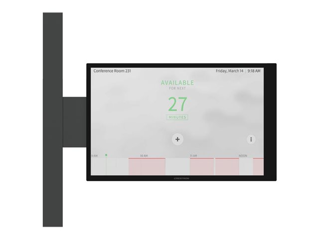 Crestron Mullion Mount Kit for TSW-770 and TSW-1070 Series, Black