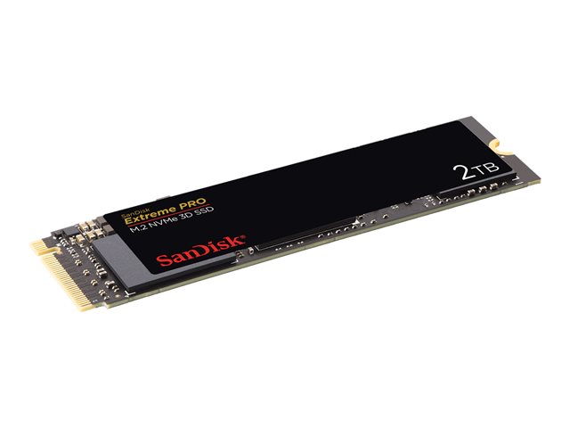 SanDisk Extreme PRO - SSD - 2 TB - internal - M.2 2280 - PCIe 3.0 x4 (NVMe)