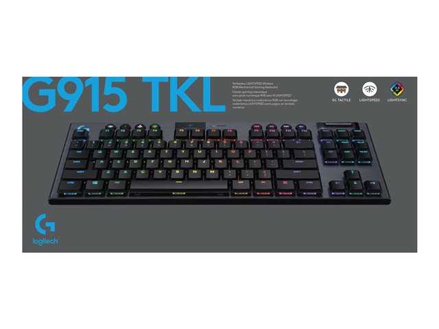 G915 TKL LIGHTSPEED WRLS RGB Mech. G KB