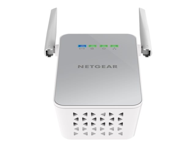 NETGEAR Powerline PLW1000 - Powerline adapter kit 1GbE, HomePlug AV (HPAV) 2.0, IEEE 1901 - Dual Band - wall-pluggable - with NETGEAR PowerLINE 1000 Adapter (PL1000)