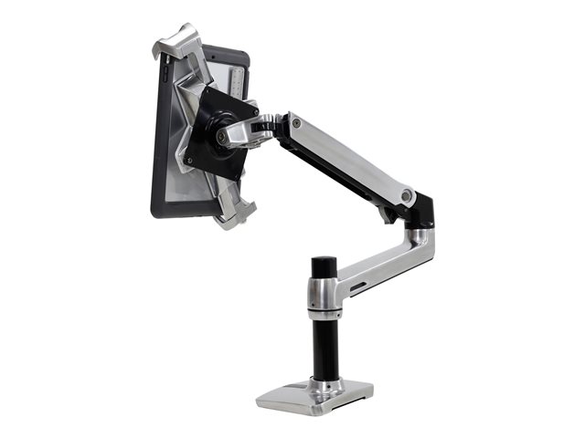 Ergotron - Mounting component (mount) - for tablet - lockable - metal, composite - screen size: 7.9\"-13\" - arm mountable - for Ergotron NX