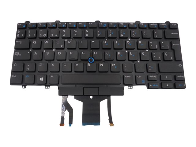N/B KBD Lat 5500 / PWS 3541 Spanish Castillian 103 Keys Backlit DP