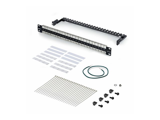 48 Port 1U Blank Keystone Patch Panel