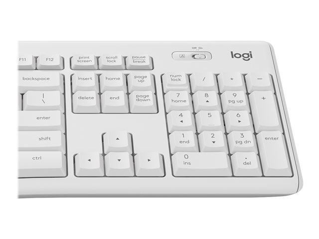 MK295 Silent Wireless Combo - OFF WHITE- CH - CENTRAL QWERTZ