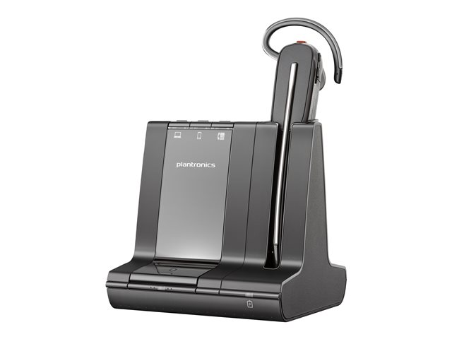Poly Savi 8240-M Office Microsoft Teams Certified DECT 1880-1900 MHz USB-A Headset EMEA - INTL English - Euro plug - Replaces Poly SKU 211819-02