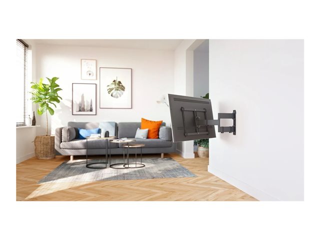 Vogel's Comfort Full-Motion+ TVM 3845 - Mounting kit (wall mount) - full-motion - for LCD display - black - screen size: 55\"-100\"