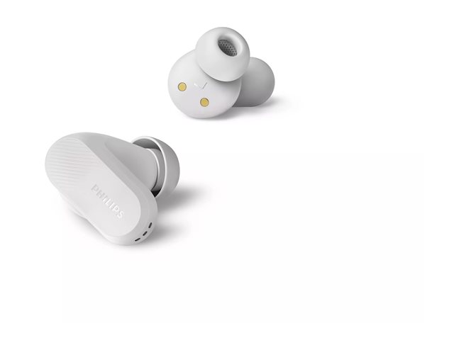 Philips TAT3509WT - True wireless earphones with mic - in-ear - Bluetooth - white