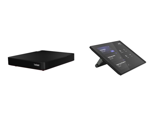 Lenovo ThinkSmart Core - Controller Kit - video conferencing kit (soundbar, touchscreen console, compute system) - with 3 Years Lenovo Premier Support + First Year Maintenance - Certified for Microsoft Teams Rooms - black