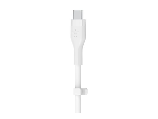 Belkin BoostCharge - USB cable - 24 pin USB-C (M) to 24 pin USB-C (M) - 3 m - white