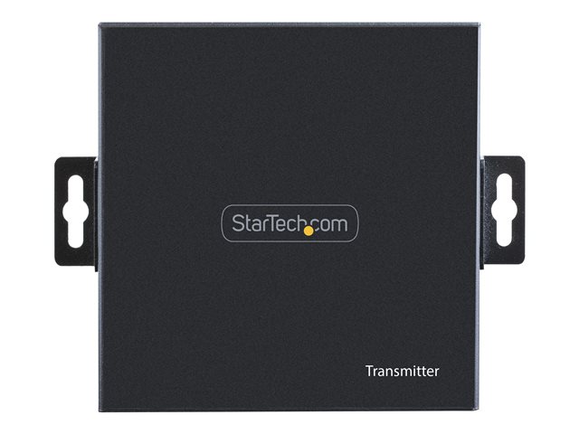 StarTech.com 4K HDMI Extender Over CAT5/CAT6 Cable, 4K 60Hz HDR Video Extender, Up to 230ft (70m), HDMI Over Ethernet Cable, S/PDIF Audio Out, HDMI Transmitter and Receiver Kit - Local Video Out, Power Over Cable (4K70IC-EXTEND-HDMI) - Video/audio/in