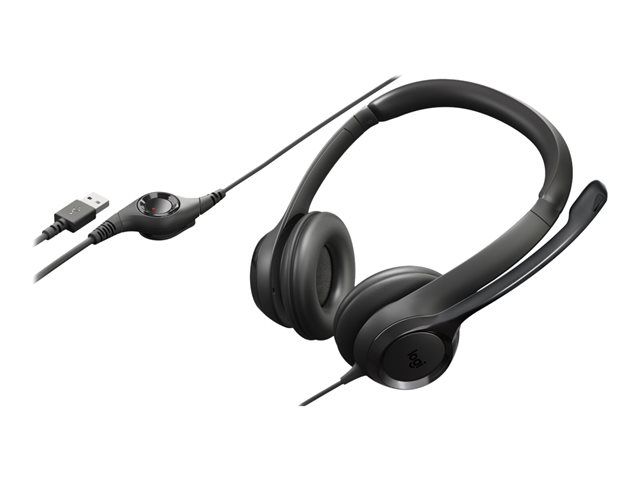 Logitech USB Headset H390 - Headset - full size - wired