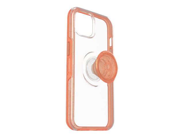 Otter+Pop Symmetry Clear iPhone 13 Melondramatic - clear/coral