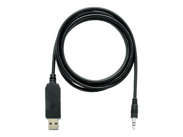 QNAP - Audio cable - USB male to mini-phone stereo 3.5 mm male - 1.8 m