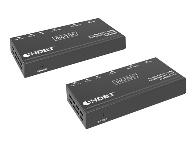 4K HDBaseT Extender Set 70 m PoC RS232