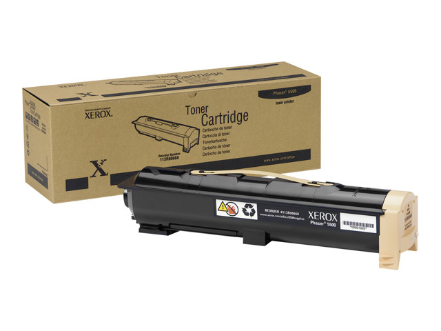 Xerox Phaser 5500 - Black - original - toner cartridge - for Phaser 5500
