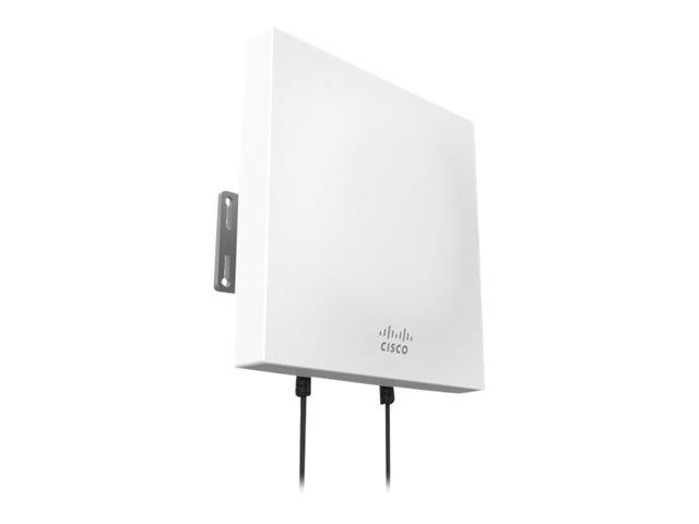 Cisco Meraki Dual-Band Patch Antenna (8/6.5 dBi Gain) - Antenna - 8 dBi, 6.5 dBi - directional - outdoor, wall-mountable, pole mount, indoor - for Cisco Meraki MR62, MR66, MR72, MR74, MR84