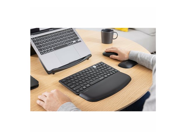 Kensington SmartFit Easy Riser EQ - Notebook cooling pad - 12\" - 17\" - black