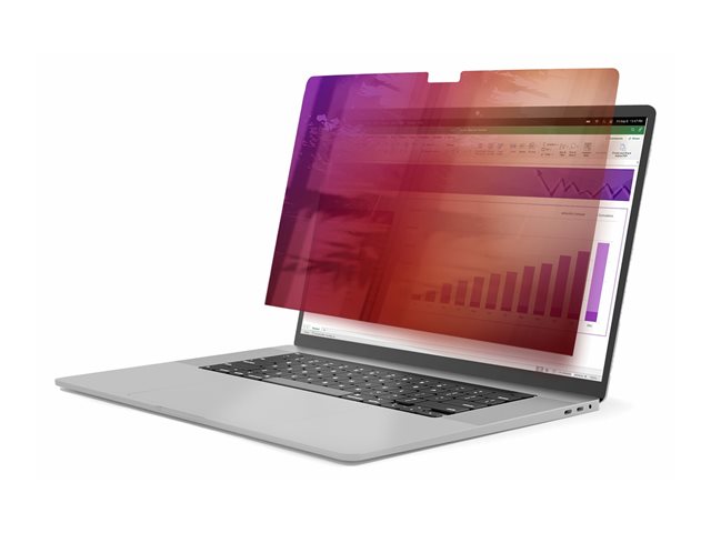 StarTech.com 14-inch MacBook Pro 21/23 Privacy Screen, Gold Filter w/Enhanced Privacy, Computer Security Shield, Double-Sided Screen Protector, +/- 30 Deg. - Notebook privacy filter (horizontal) - removable - adhesive - 14\" - gold, black