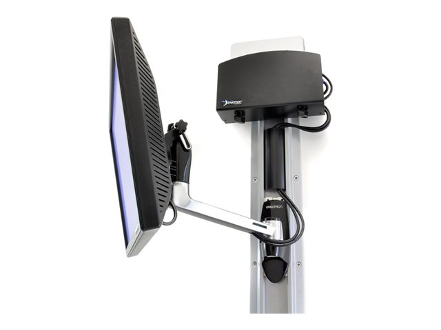 Ergotron LX HD Wall Mount Swing Arm - Mounting kit (swing arm) - for TV - aluminium - screen size: up to 49\" - wall-mountable