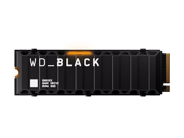 WD_BLACK SN850X WDS400T2XHE-00BCA0 - SSD - encrypted - 4 TB - internal - M.2 2280 - PCIe 4.0 x4 (NVMe) - TCG Opal Encryption 2.01 - integrated heatsink