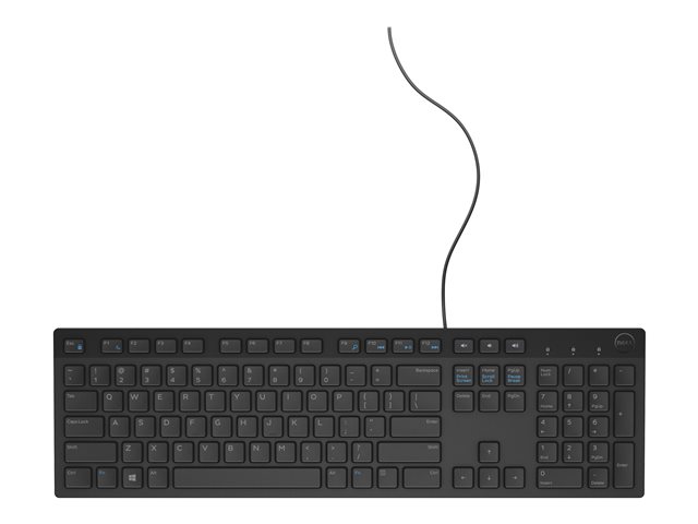 Dell KB216 - Keyboard - USB - AZERTY - French - black