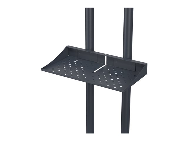 NEC PD04 - Cart - for interactive flat panel - tipster - dark grey, RAL 7016 - screen size: 32\"-75\" - mounting interface: 100 - 200 mm - 400 - 400 mm