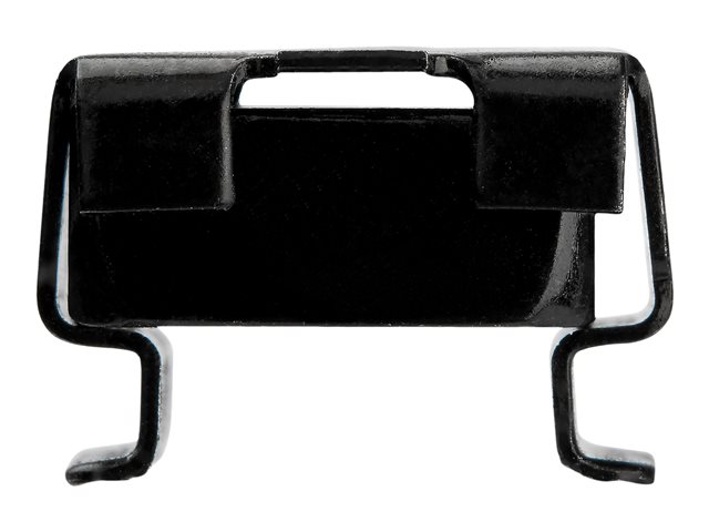 StarTech.com 10-32 Cage Nuts - 50 Pack - Rack Mount Clip Nuts - For Square Hole Server Rack - Black (CABCAGENUTS1032) - Cage nuts - black (pack of 50) - for P/N: 2POSTRACK42, 4POSTRACK12U, 4POSTRACK25U, 4POSTRACK42, RK1219WALHMR, RK1219WALHR