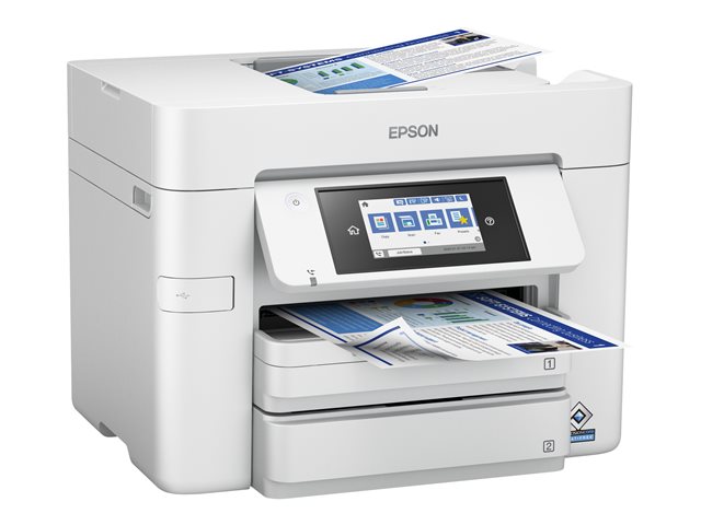 Epson WorkForce Pro WF-C4810DTWF - Multifunction printer - colour - ink-jet - A4/Legal (media) - up to 36 ppm (printing) - 500 sheets - USB 2.0, LAN, Wi-Fi(n), USB host