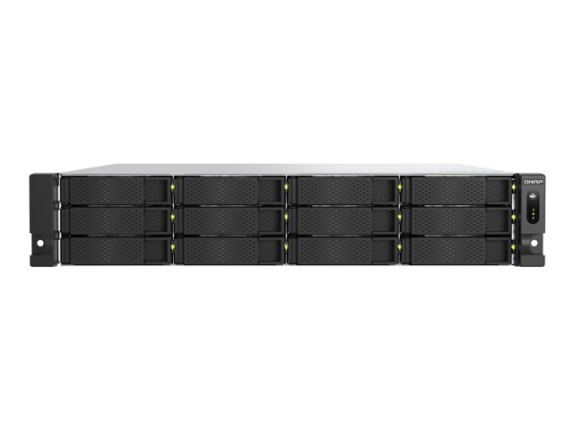 QNAP TS-H1277AXU-RP - NAS server - 12 bays - rack-mountable - SATA 6Gb/s - RAID RAID 0, 1, 5, 6, 10, 50, 60, JBOD - RAM 16 GB - 2.5 Gigabit Ethernet / 10 Gigabit Ethernet - iSCSI support - 2U