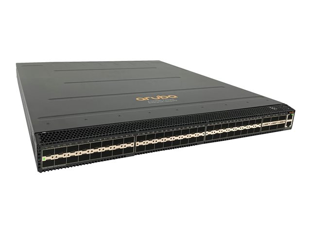 HPE Aruba CX 10000-48Y6C - Switch - L3 - Managed - 48 x 1/10/25 Gigabit Ethernet SFP / SFP+ / SFP28 + 6 x 40/100 Gigabit QSFP+ / QSFP28 - back to front airflow - rack-mountable