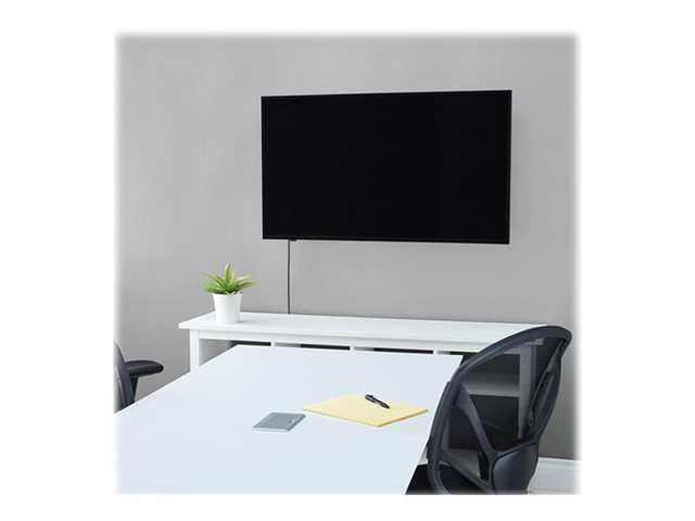 StarTech.com Conference Table Connectivity Pop up Box with AV and Data Ports - HDMI, VGA, DisplayPort to 4K HDMI Output (BOX4HDECP2) - Mounting plate - HDMI, HD-15, mini-phone stereo 3.5 mm, RJ-45, USB Type A, DisplayPort - silver