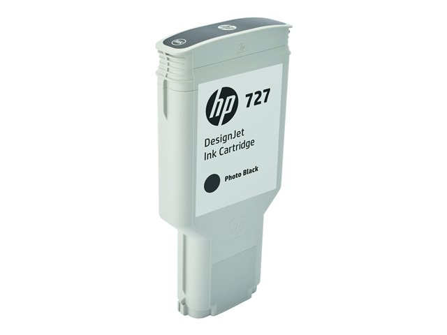 HP 727 - 300 ml - high capacity - photo black - original - DesignJet - ink cartridge - for DesignJet T1500, T1530, T2500, T2530, T920, T930