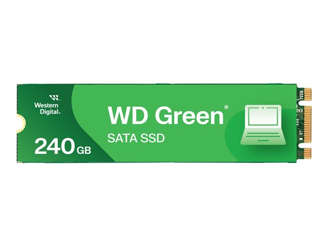 WD Green WDS240G3G0B - SSD - 240 GB - internal - M.2 2280 - SATA 6Gb/s