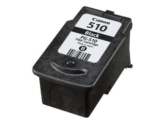 Canon PG-510 - 9 ml - black - original - ink cartridge - for PIXMA MP230, MP237, MP252, MP258, MP270, MP280, MP282, MP499, MX350, MX360, MX410, MX420